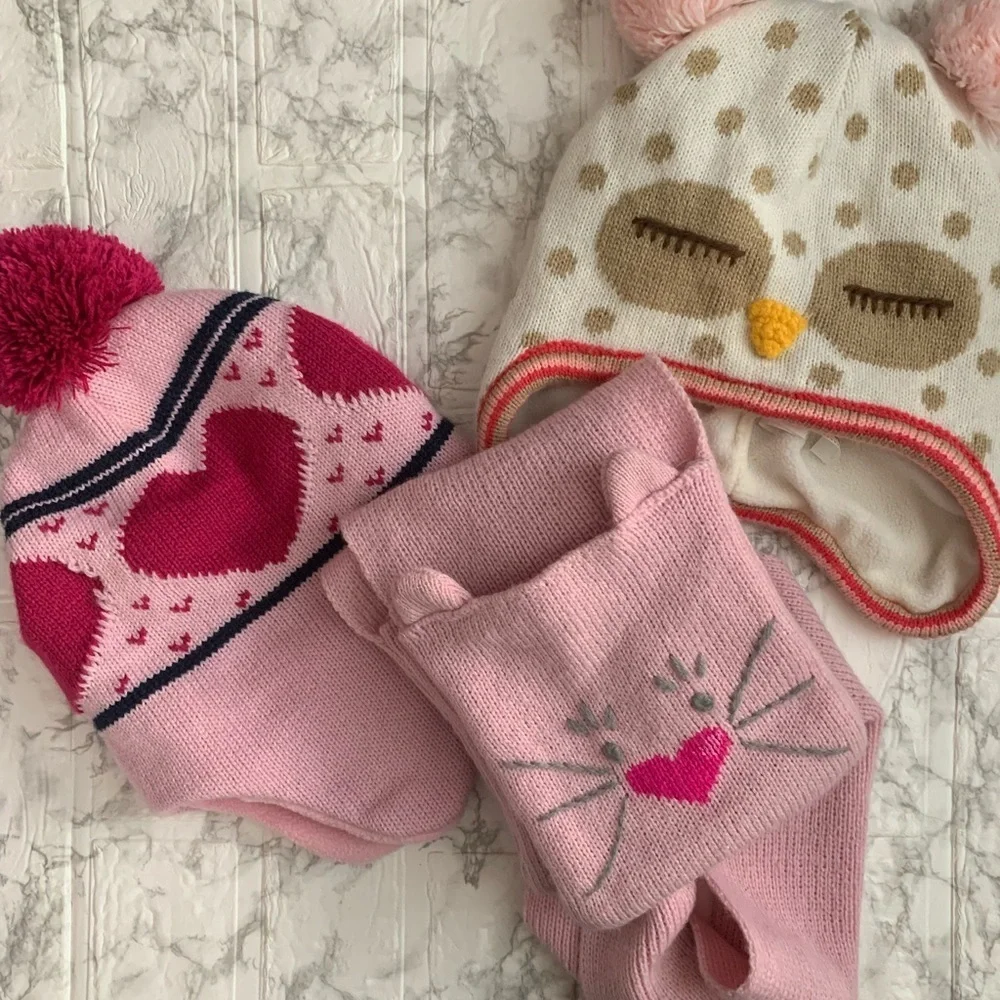 🇺🇸 Toddler beanie and scarf bundle